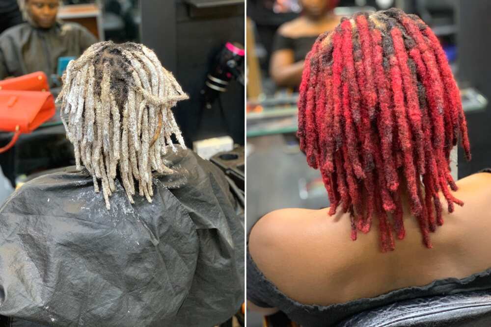 short dreads styles for ladies