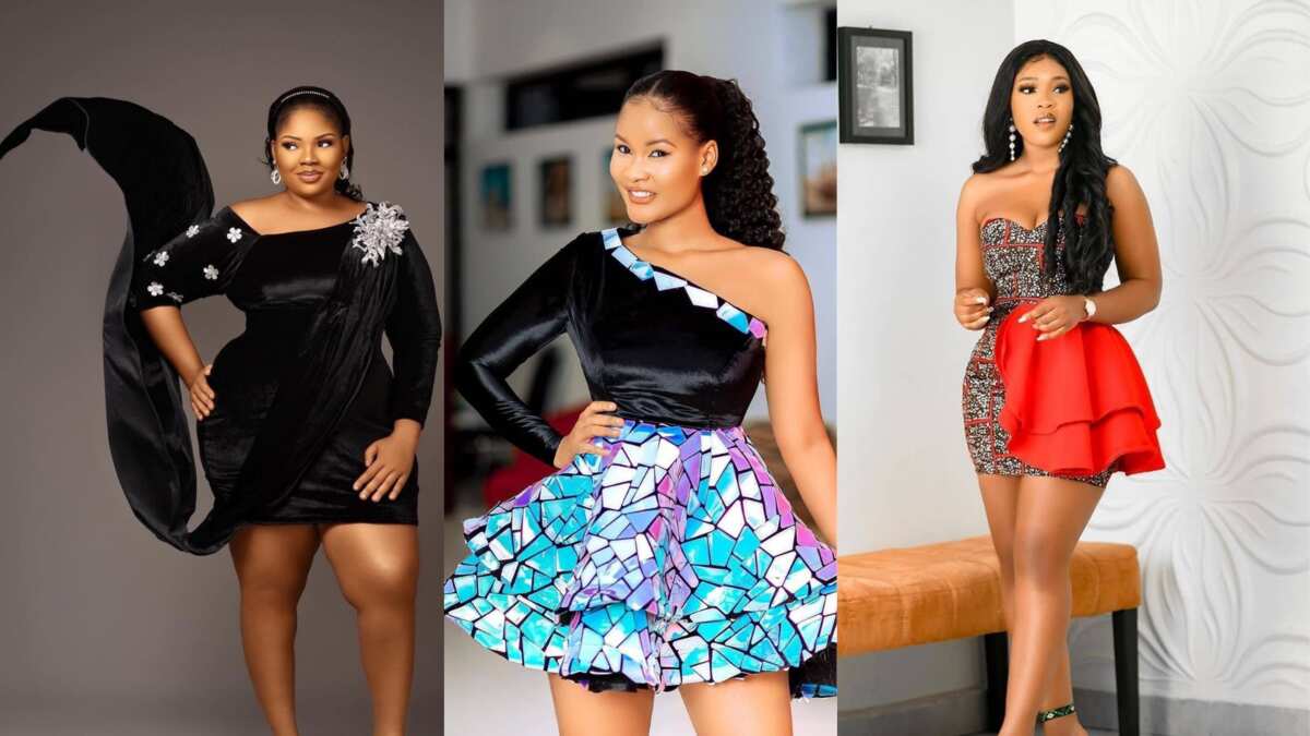 Ankara corset and gown styles /African wax print styles