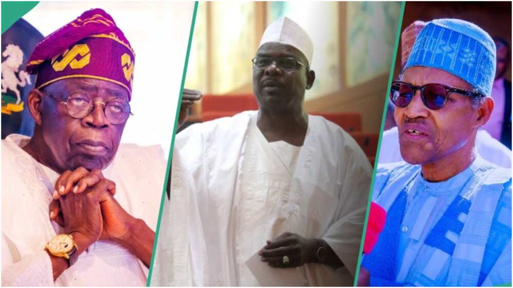 Ali Ndume/Bola Tinubu/Muhammadu Buhari/APC/Presidency/Borno