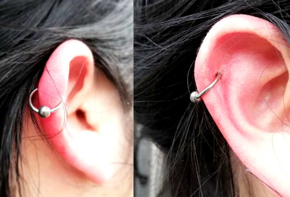 different ear piercings different ear piercings