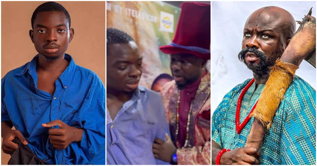 Video: Watch as Itele 'Gbogunmi' denies skit maker Erekere access to see his movie at a cinema