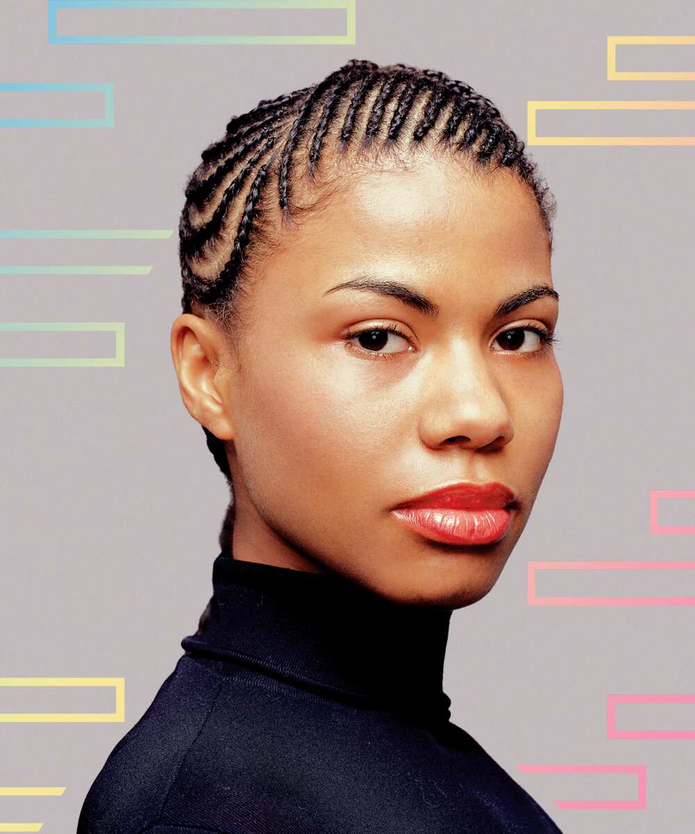 Best cornrow hairstyles for round faces