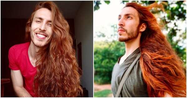 Man grows his hair to waist-length, reveals people call him Jesus (photos)