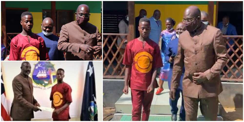 Honest school dropout who returned N20m found on road gets scholarship, N4m and job from the president