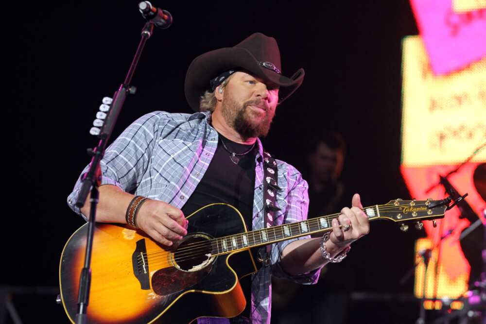 Musician Toby Keith in Indio, California