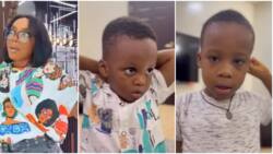 “The lord is my shepherd I for no run”: Chioma Akpotha shares a cute video of her boys reading Psalm 23