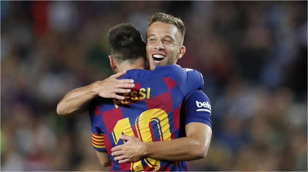 Arthur Melo living his "dream" playing with Ronaldo but says Messi is greatest