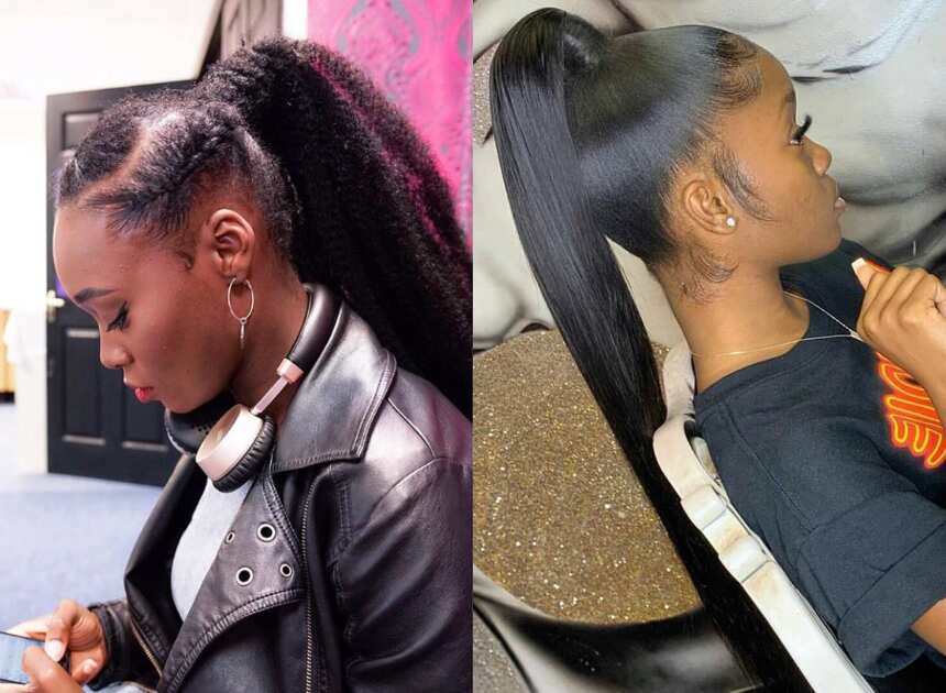 Top 20 easy ponytail styles for you to try in 2019 - Legit.ng