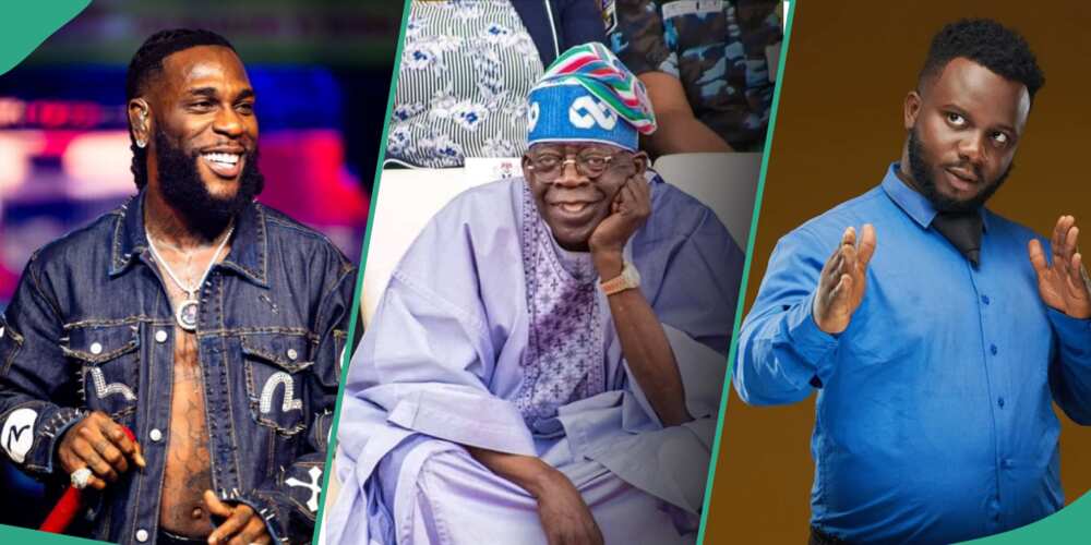 Burna Boy's no evidence, Bola Tinubu's let the poor breathe, Sabinus' dey paly Burna Boy's no evidence, Bola Tinubu's let the poor breathe, Sabinus' dey paly