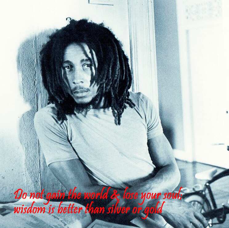 Bob Marley Quote -  Sweden