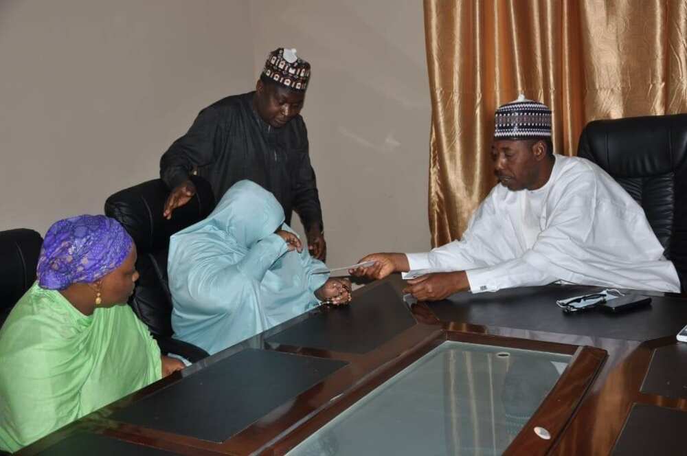 Boko Haram: Governor Zulum condoles widow of Colonel Dahiru Bako