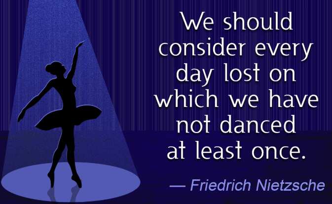 friedrich nietzsche quotes dancing