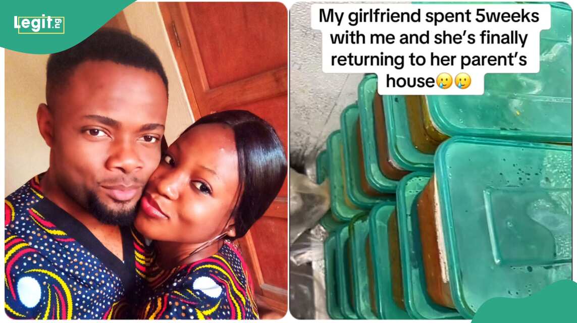 WATCH: Nigerian man shows some of the things that girlfriend's effort to take care of her