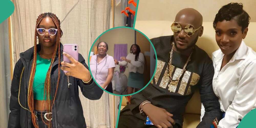 2Baba and Annie Idibia's daughter Isabel dancing to Odumodublvck’s song