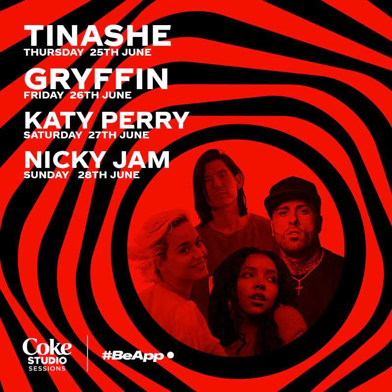 Katy Perry, Tinashe, Gryffin, more to perform in this week’s Coke Studio sessions