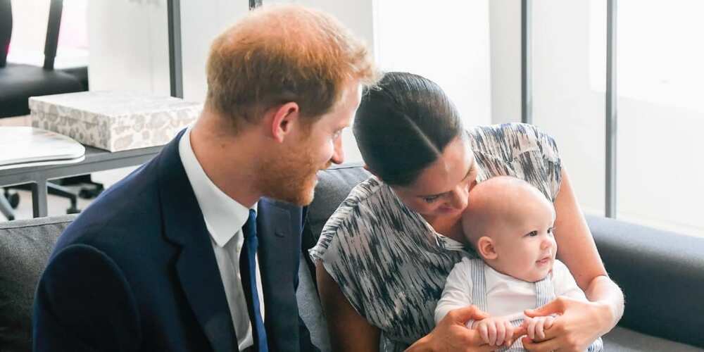 Prince Harry and his family went to visit the Queen in the UK. Photo: Getty Images.