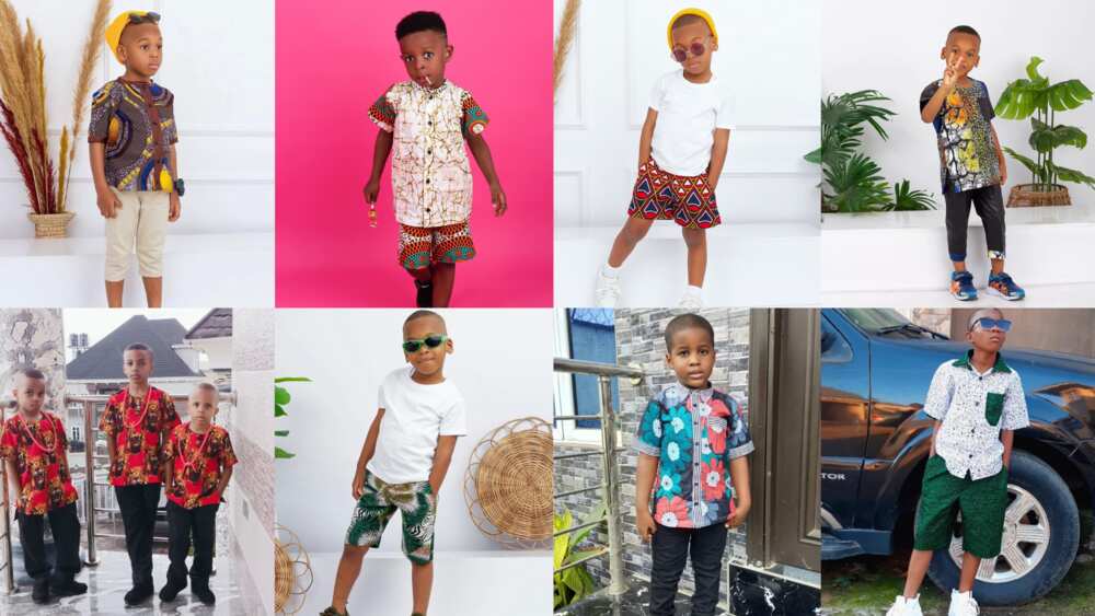 Styles for a male child Styles for a male child