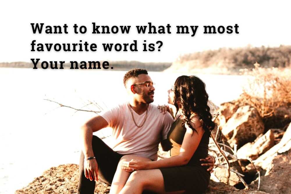 Most romantic words for him