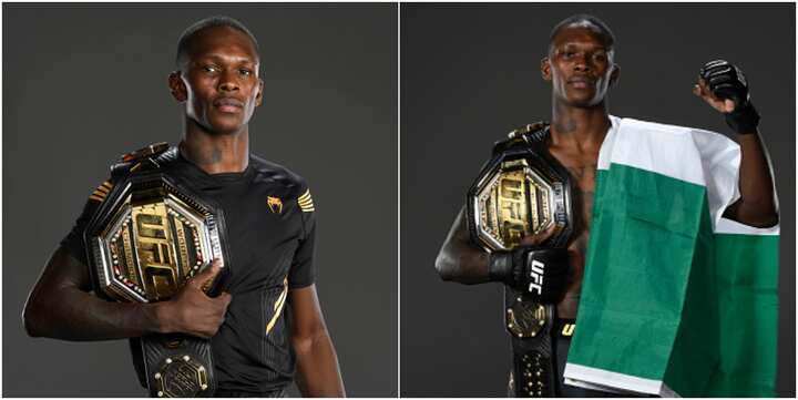 UFC Middleweight Adesanya Begs Nigerians For 1 Favour After Retaining Belt Against Vettori
