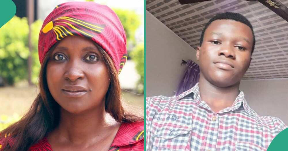 Media woman Maria Ude Nwachi adopts 19-year-old orphan artist as her son, gives details