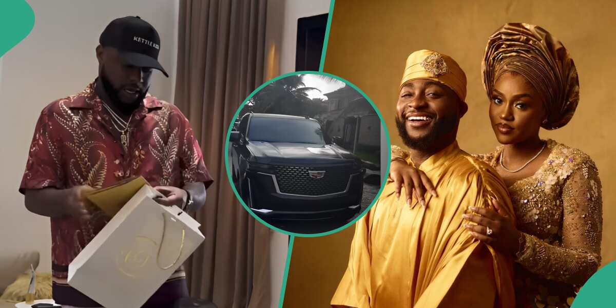 Video: See how Davido personally shared his wedding invitation to his 10 special friends