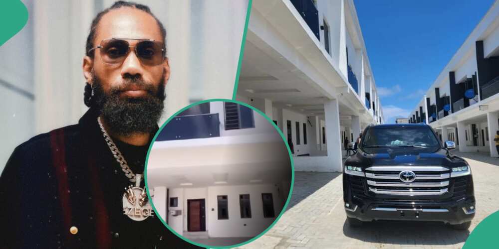 Rapper Phyno buys 20 houses at once.