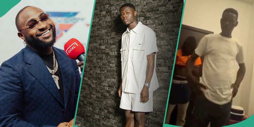 Photos of Davido, Mohbad and his father Photos of Davido, Mohbad and his father