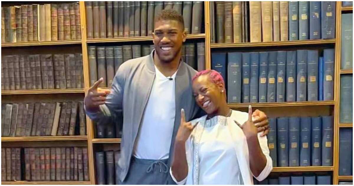 DJ Cuppy & Anthony Joshua link up at Oxford University, she hints on him becoming her assistant