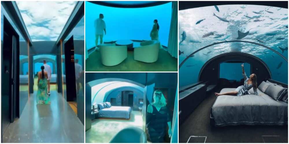 Mixed reactions trail viral video of underwater hotel room that goes for N28 million per night