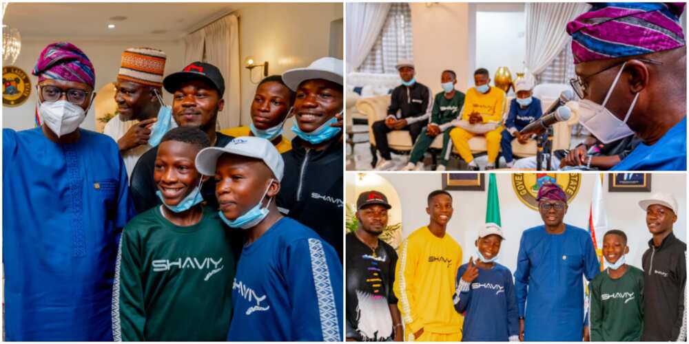 What if They Were Not Recognised Internationally? Reactions As Ikorodu Bois Visit Governor Babajide Sanwo-Olu