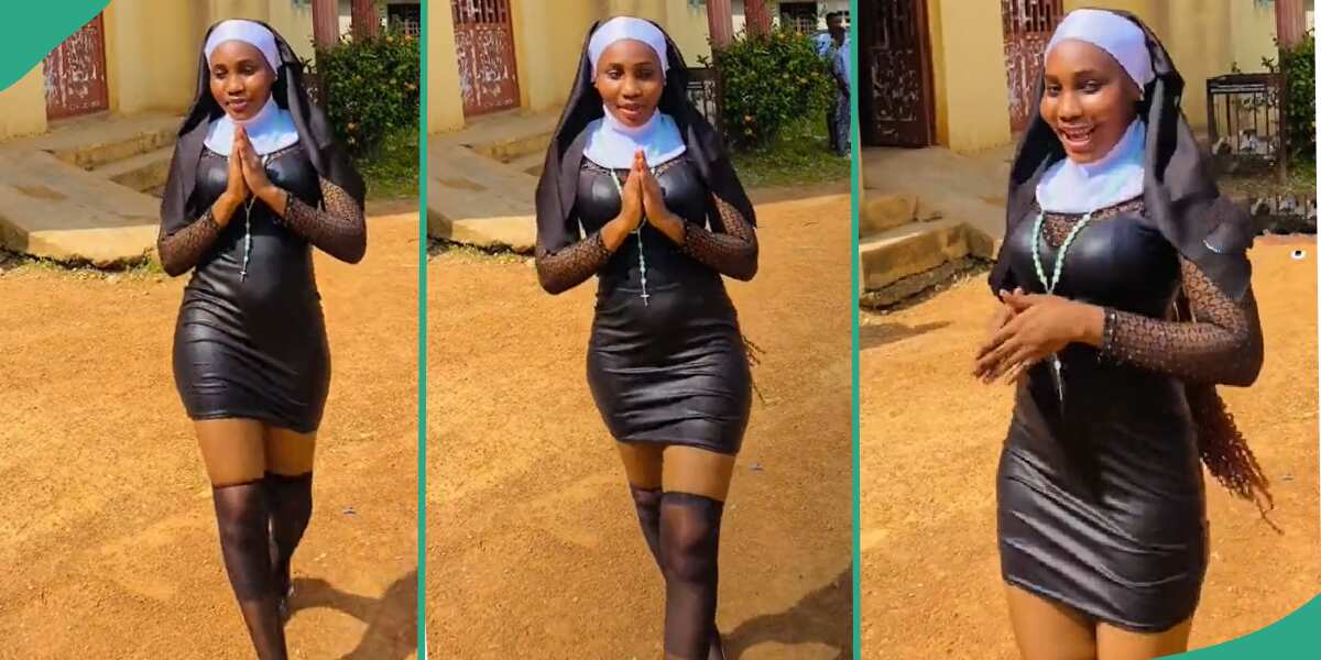 This video shows what a lady wore to school, it will shock you