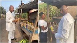 Add chilled Pepsi to It Abeg: Reactions as ex-presidential candidate laments after buying groundnut for N1,000