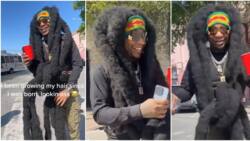 "I have been growing my hair since I was born": Man with long dreadlocks that touches ground goes viral