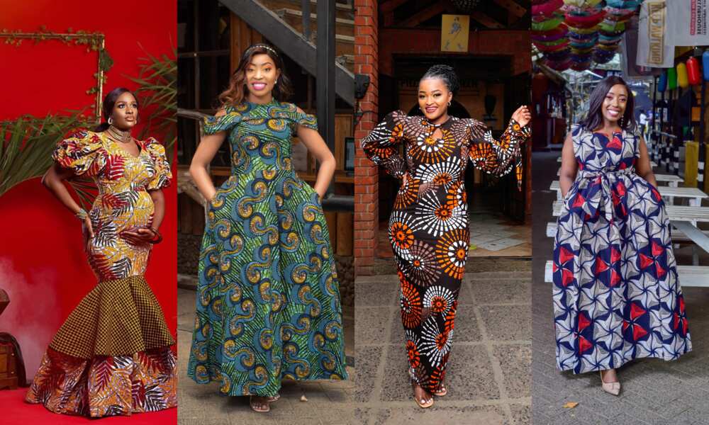 maternity gown styles with ankara