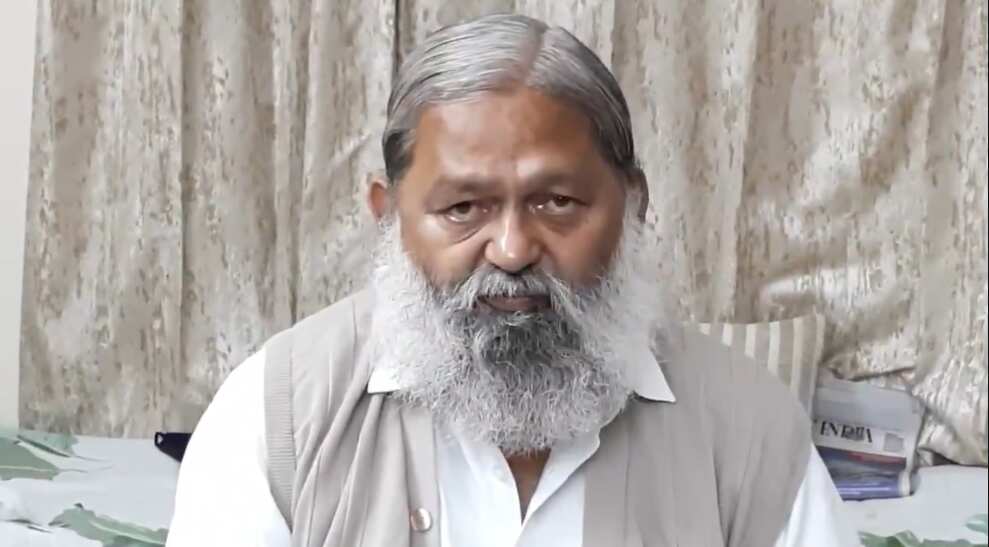 Indian health minister Anil Vij