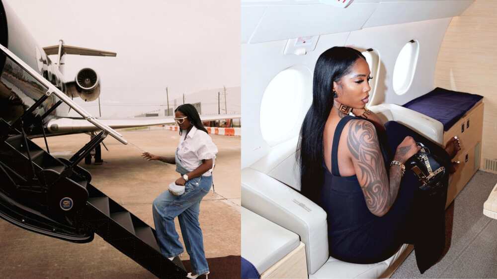 How much is Tiwa Savage's private jet?