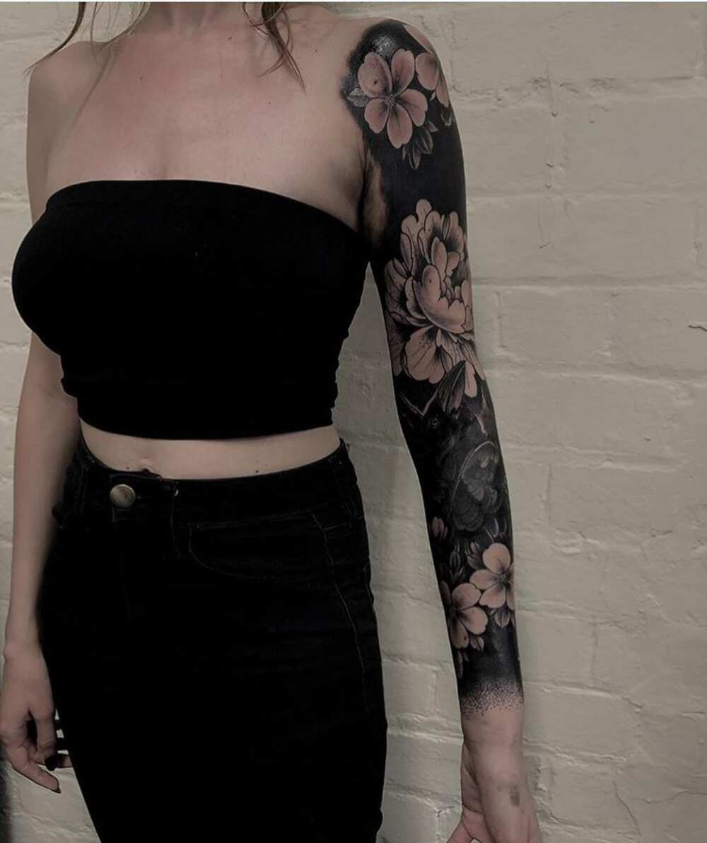 25 Blackout Tattoo Design Ideas For Men And Women Legit Ng