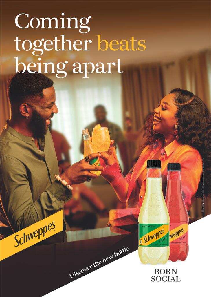 Schweppes excites consumer with great news! Check it out!