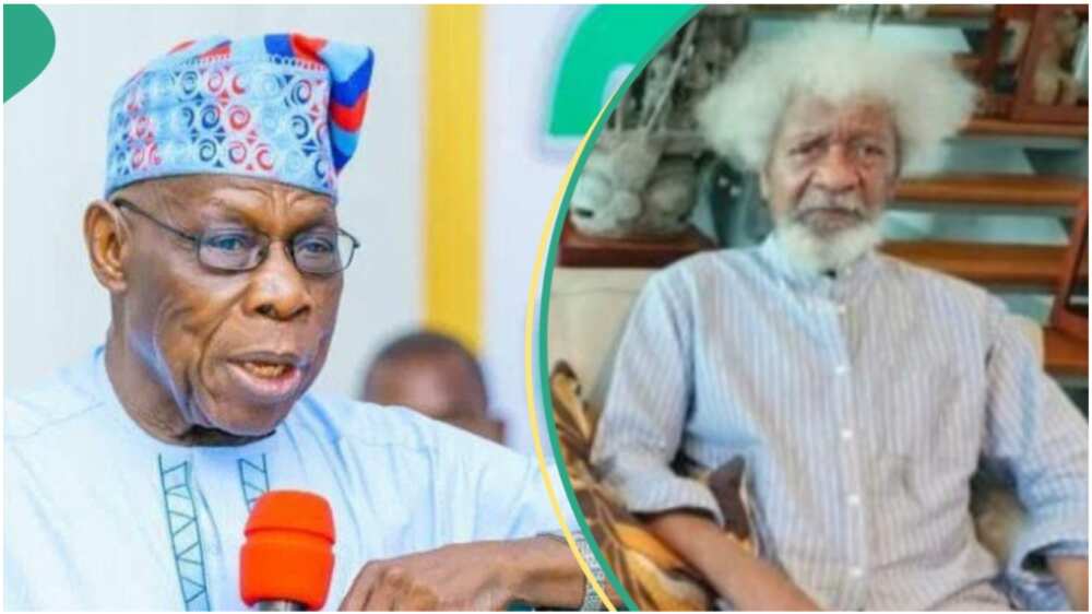 Soyinka ya yi wa Obasanjo wankin soso da sabulu