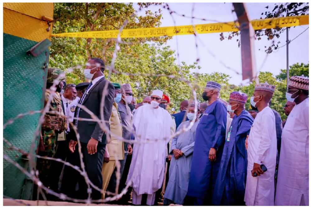 Buhari a Kuje Buhari a Kuje