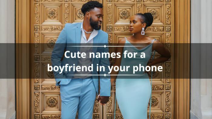100+ cute names for a boyfriend in your phone: choose the best one