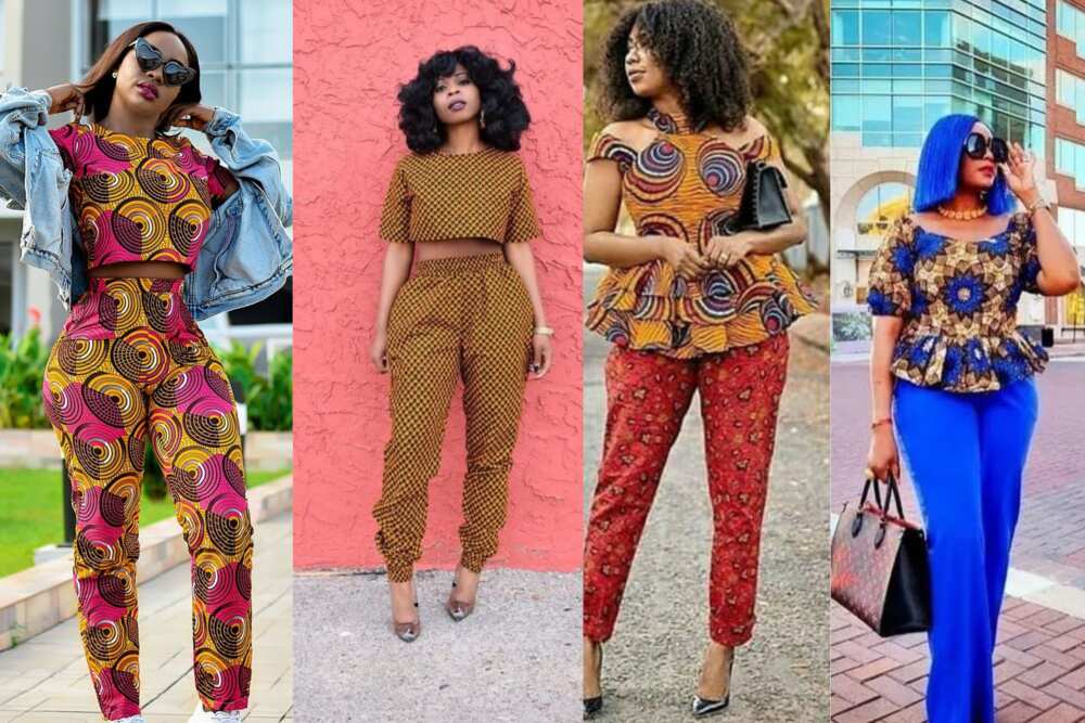 Best styles of Ankara tops to pair with skirts, jeans and leggings 