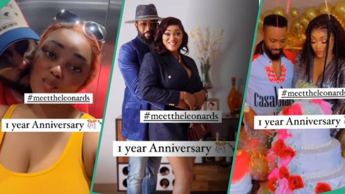 “U’re proof God listened to my prayers”: Peggy Ovire gushes over husband on first wedding anniversary