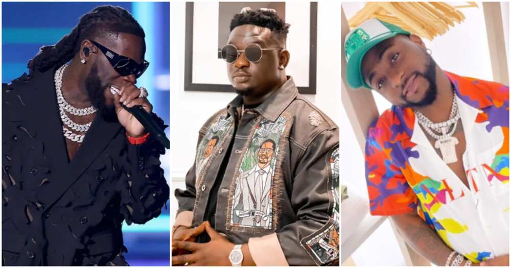 Burna Boy, Wande Coal, and Davido