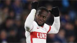 Nigeria’s Victor Moses scores as 10-man Spartak Moscow sink Akhmat Grozny