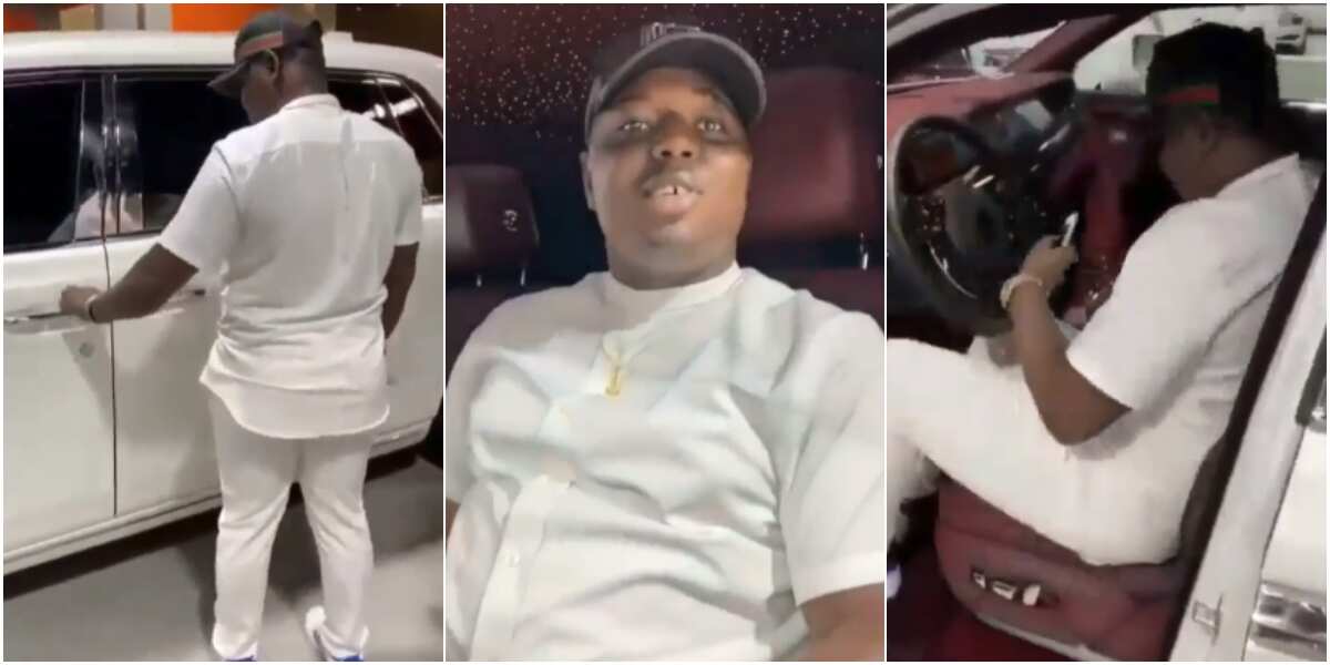 Video shows Nigerian man daring EFCC, FBI while buying Rolls Royce before allegedly dying in Dubai police custody