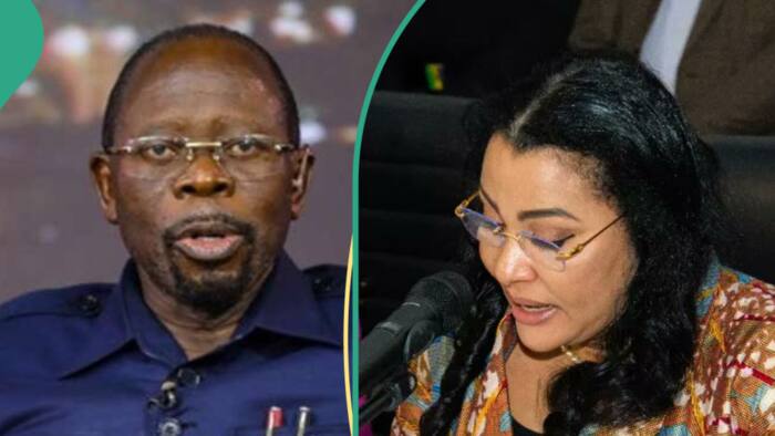 "Madam, sit in your office": Trade minister proposes to spend N1bn on Geneva trip, Oshiomhole fumes