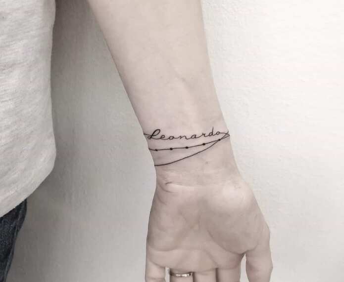 Bracelet tattoo