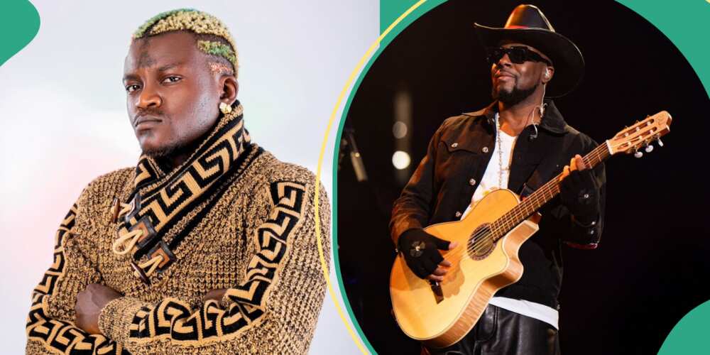 American reggae singer Wyclef Jean links up with Nigerian Street-pop artist Portable Zazu.