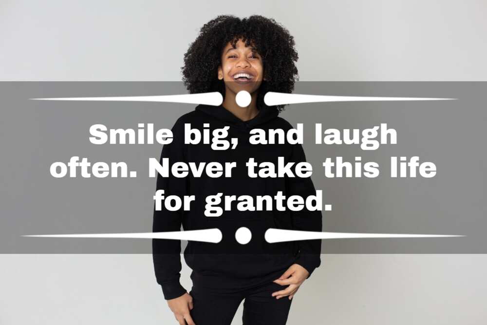 smile caption smile caption